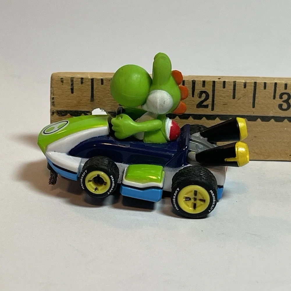 Carrera Evolution Mario Kart Car Yoshi Slot Car 27730 Runs FS‎ See Video